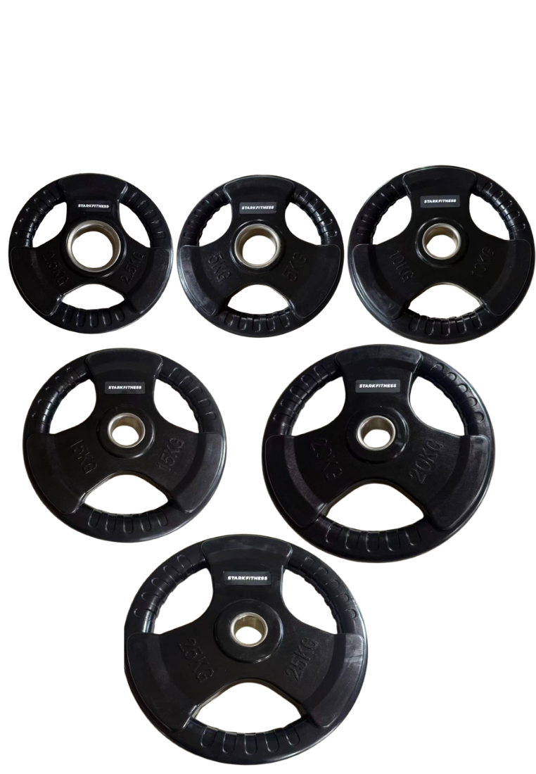 Rubber Tri-Grip Plates