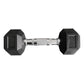 Hexagon Rubber Dumbbell (Kg)